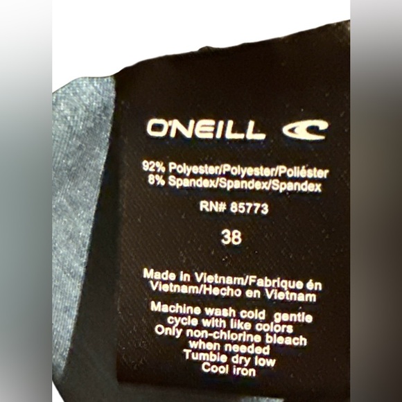 Men’s O’NEILL Blue Plaid Hybrid Board Shorts size 38 - Picture 5 of 5